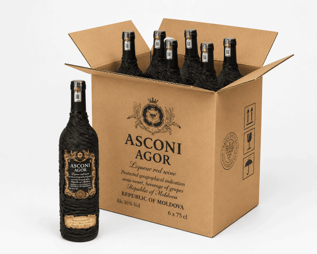 vin rouge fruité Asconi Agor très connu au Cameroun