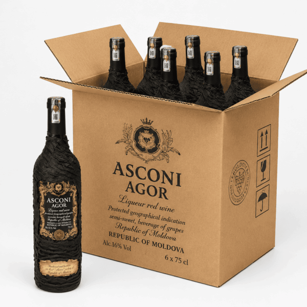 vin rouge fruité Asconi Agor très connu au Cameroun