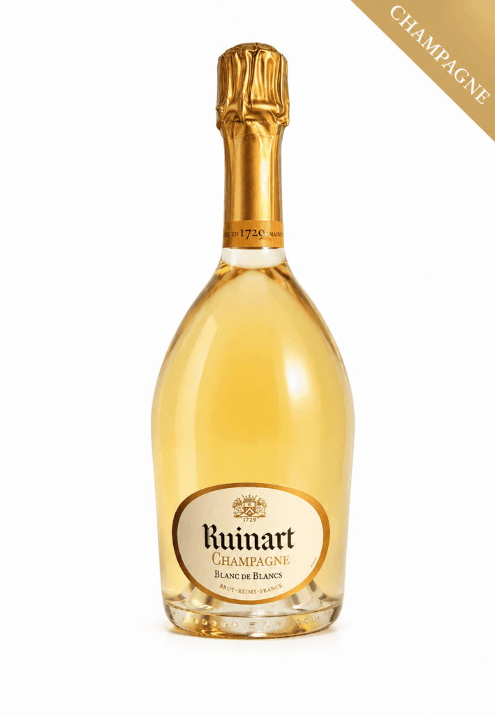 bouteille de ruinart champagne