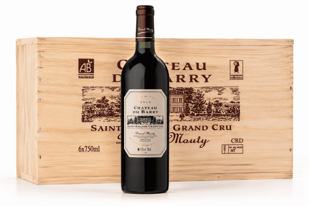 vin rouge en caisse grand cru grand vin château du barry