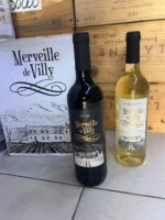 vin rouge et blanc merveille de villy