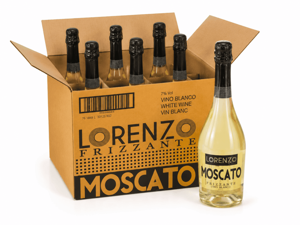 Vin mousseux blanc Lorenzo moscato